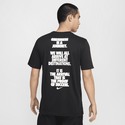 ■Nike■ Dry Fit Fitness T-Shirt M White Black DX0990100 DX0 Nike Men's Dri-FIT Fitness T-Shirt. Nike.com
